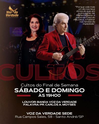 Cultos Final de Semana