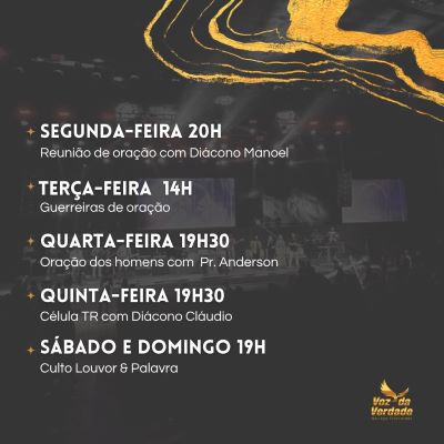 Programação da Igreja